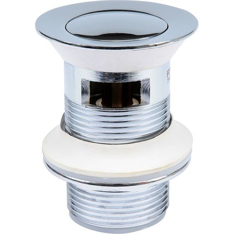 Automatischer Stopfen S Chrom-Überlauf G 1 1/4 75484 Welle (1/4)