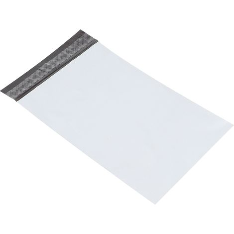 100 Stück dicke, wasserdichte, selbstverschließende Polyethylen-Liefertaschen für Logistik und Kurierdienste (25 x 39 cm) (1/5)