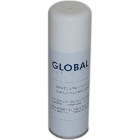 Bombe de peinture blanche GLOBAL 200ml