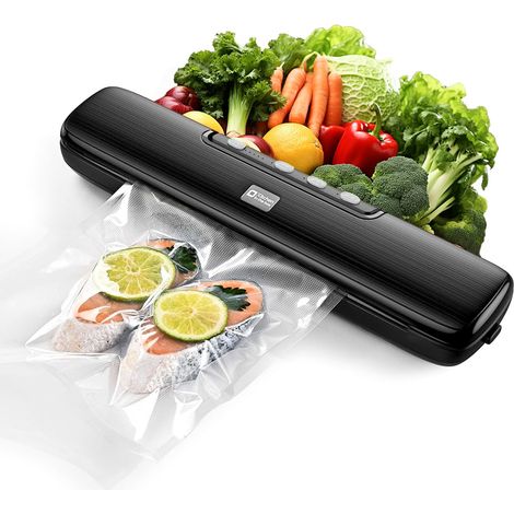 Machine Sous Vide Alimentaire Appareils de Mise Sous Vide avec 5 Modes, Scellage Rapide, Kit Complet pour la Conservation Hermétique et Longue Durée des Aliments (1/5)