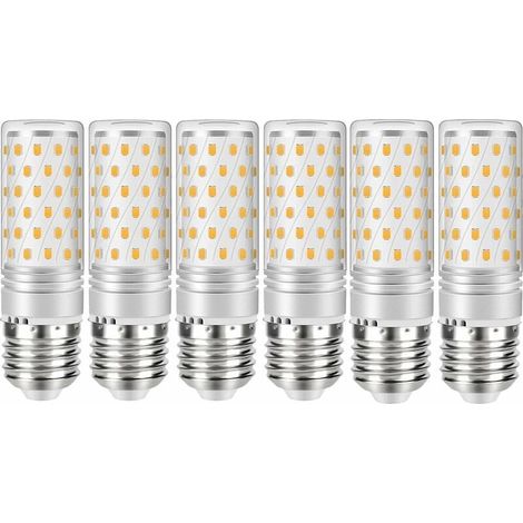 6er-Pack E27 12W LED-Lampen (entspricht 100W Halogen), 1200 lm, warmweiß 3000K, 360° Abstrahlwinkel, 220–240V (1/5)