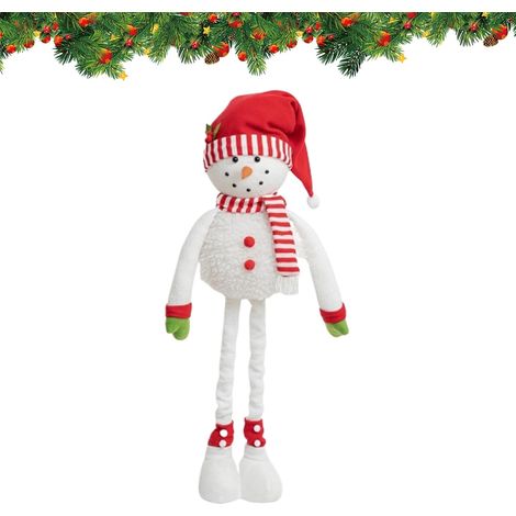 Bonhomme de neige debout, centre de table de Noël, décoration de Noël (1/5)