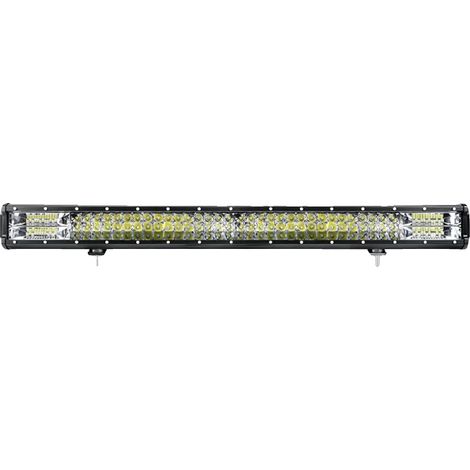 Barre lumineuse, étanche IP68, luminosité 6000K, 34 pouces 3 rangées (1/2)