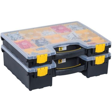 Organiseur de rangement 20 compartiments EuroPlus Flex 42.65/20 Allit H 6 x L 42 x P 33 cm (1/5)