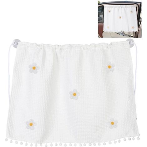 Kit pare-soleil voiture - Pare-soleil voiture - Polyester - Rideau avec ventouses - Protection solaire voiture - Protection solaire fenêtre - Protection UV - Intimité, Protection contre la lumière du (1/5)