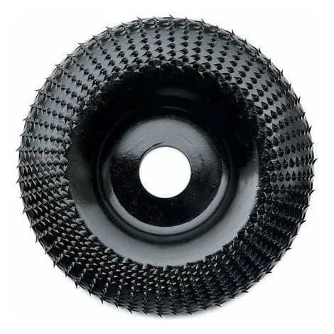 Disco para tallado de madera, disco de amoladora de madera de 125 mm, disco abrasivo para madera (125 x 22 mm), disco de amolado de carburo de tungsteno para amoladoras angulares de 115 mm y 125 mm. (1/4)