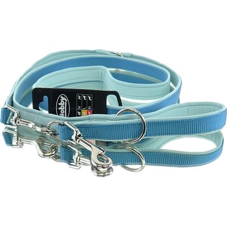 Nobby® Hunde Führleine Classic Preno Hellblau 2 Meter Größe XS - S (1/2)