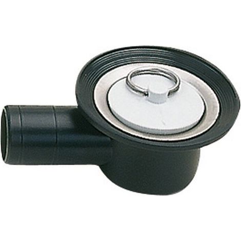 Bonde de lavabo 25mm – Sortie coudée – Compatible cuve plastique – Poids 0,03kg – Mécanisme efficace – Reich (1/2)