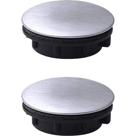 Tappi per lavello in acciaio inox, copri foro rubinetto, tappo per lavello, per bagno e cucina.