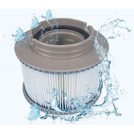 Kompatible MSPA FD2089 Filterkartusche – 8er-Pack – Für aufblasbare Pools – HEPA-Filter – Ersatzteil (1/5)