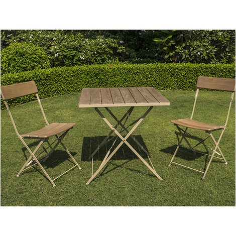 Ensemble haut BISTRO - 1 table + 2 chaises (1/5)