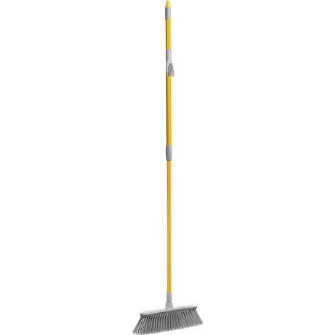 Scopa Antiurto Delicata con Manico Telescopico Apex 85 cm 6 Pezzi (1/5)