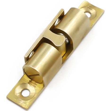 Verrou à double bille en cuivre pur pour porte d'armoire, placard, penderie et meubles