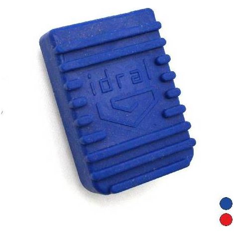 COUVERCLE DE PÉDALE EN CAOUTCHOUC Taille : Bleu