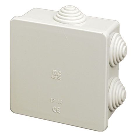 Verteilerkasten Quadratisch 80x80mm P.40mm Großpackung - Electraline