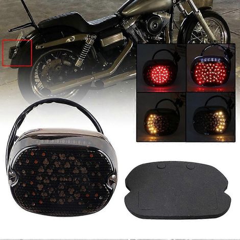 LED-Rücklicht mit integrierten Blinkern für Harley Sportster Dyna Motorrad (1/5)