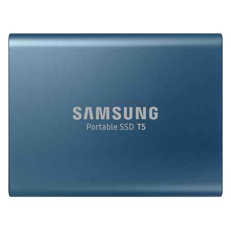 Samsung T5 500 Go USB Type-A 3.2 Gen 2 (3.1 Gen 2) Bleu (1/5)