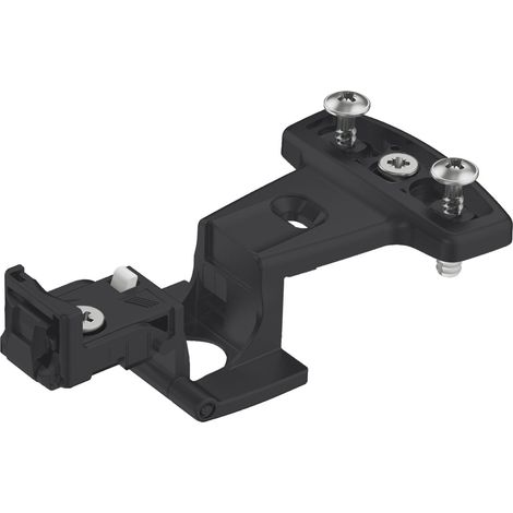 HETTICH Selekta Pro 2000 Seitenteil, TA 15mm, TS 19mm mit Zuhaltung, schwarz (1/4)