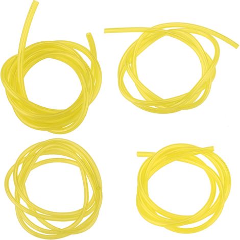 Tuyau Carburant 121cm - Matériau Tygon Résistant - Pour Débroussailleuse Et Tronçonneuse - Kit 4 Tailles (1/5)