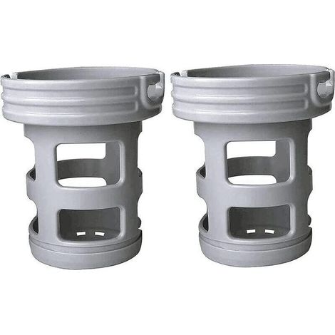 UlisemFiltre Spa Lite pour mspa,Filtre pour mspa Lite, pour MSPA Whirlpoal Filter-Bateaux et Spa Chauds - Modèle à partir de 2020 (2 pièces Porte-Filtre) (1/4)