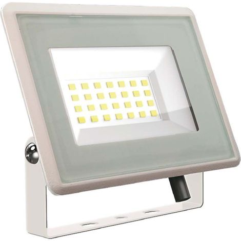 Foco LED SMD V-TAC Serie F de 20 W, controlador IC integrado, color blanco frío, IP65