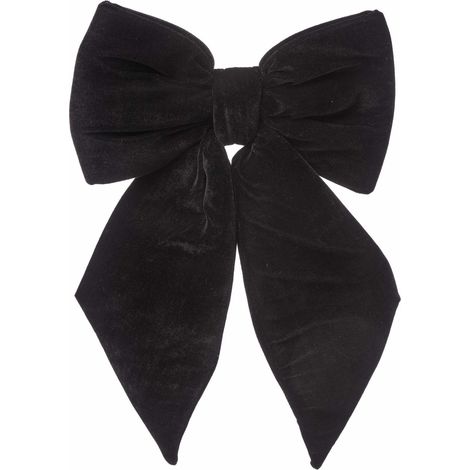 ARPIMEX Fiocco Natale Velluto 40 x 60 Cm Nero