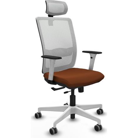 Chaise piqueras y crespo Haches blanc cuir synthétique (1/2)