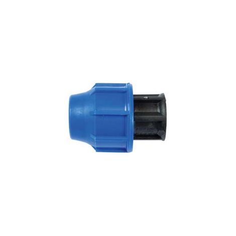 RACCORDO A COMPRESSIONE TAPPO FEMMINA PN16- - ø mm.40 - 10 pezzi