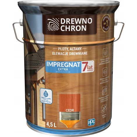 Drewnochron Extra Impregnante Filmogeno Cedro 4,5 l 1 pz.