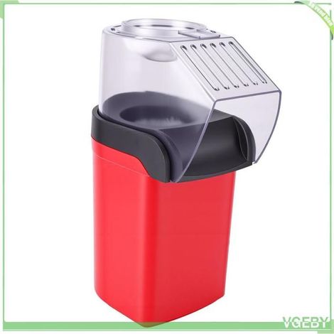 Mini machine à pop-corn - FAFEICY - Hot Air Popper - Compacte - Prise UE - Opération à une touche