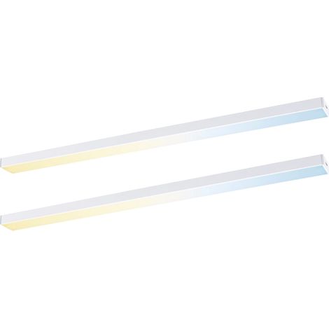 Paulmann LED Lichtleiste Inline Erweiterung weiß 35 cm TW 2er Set (1/3)