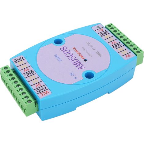 Temperaturdatenerfassungsmodul 8-Kanal-Datenlogger RS485 DC7-25V zur Messung (1/5)