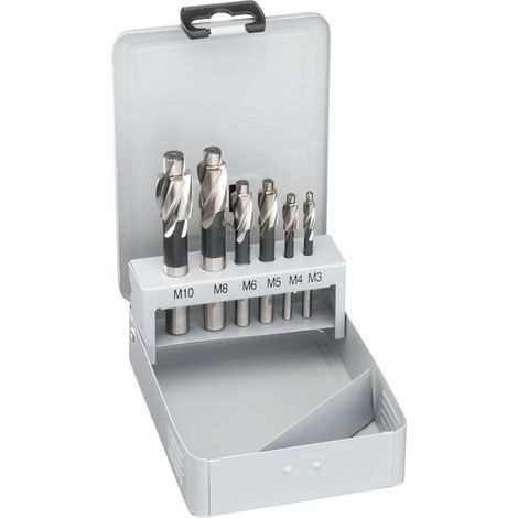 Flachs.-Satz M in Metallk M3-M12 HSS FORTIS (1/5)
