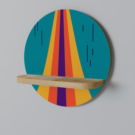 Étagère ronde CHROMATIC DREAMSCAPE (1/5)