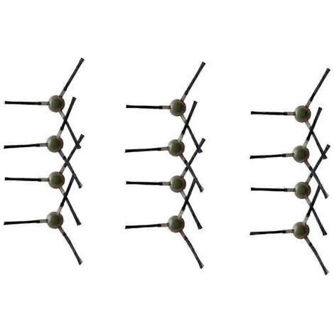 BARKBUSTERS Lot de 12 brosses latérales pour balayeuse Lefant M330/M330 Pro - Accessoires pour balayeuse (1/5)