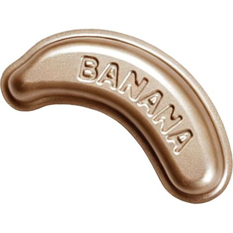 Moule à pâtisserie original en forme de banane en acier au carbone, 11.5x4 cm, ustensile de cuisson pour la maison et la famille (1/5)