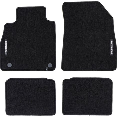Tapis de Sol de Voiture pour Nissan Micra K14 2016-2022 Velours Noir 4Pcs (1/5)