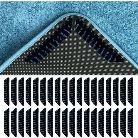 Lot de 36 Antiderapant Tapis Carrelage, Tapis Escalier Antidérapant avec Une Forte Adhérence, Tapis Antidérapant Douche, idéal pour les Sols en Bois dur et le Carrelage (1/5)