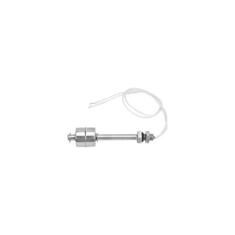 – Interrupteur à flotteur en acier inoxydable – Capteur de niveau liquide 0220V – Courant 0.51A – Installation verticale/horizontale