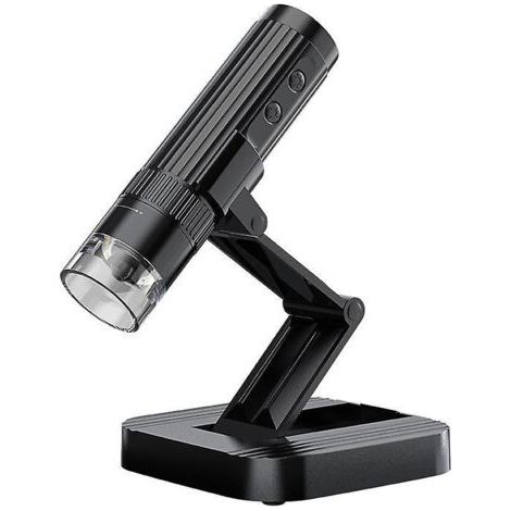 Wireless Digital Microscope [Easy and Fun] 50x-1000x 1080p HD WiFi Portable USB Mini Coin Microscope Camera Magnifier (1/5)