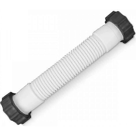 Tuyau de remplacement pour pompe de filtre à sable de piscine, diamètre 1,5 pouce, longueur 16 pouces, compatible avec les pompes de filtre à sable de 16 pouces. (1/4)