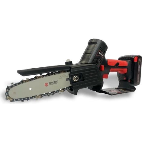 potatore a catena a batteria blue bird "cs 22-06 timber" barra 12,5 cm 21v 2,5ah