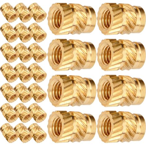 und Spritzgussteile für 3D Drucker goldgerändeltes Design