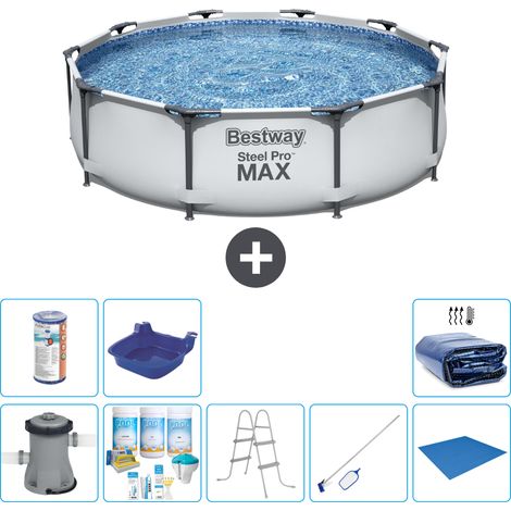 Bestway Piscina Bestway Steel Pro MAX Rotonda - 305x76 cm - 8-pezzi  S21679