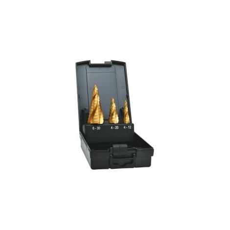 WS24 ADVANCEDLINE Set trapano a gradini 3pz. TIN - WS24-100462