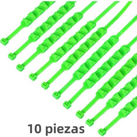 Motorrad-Schneeketten, 10-teiliges Set, wiederverwendbar, rutschfest, Winter-Notfall-Sicherheitszubehör für Motorradreifen (1/5)