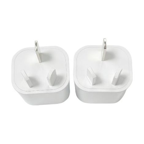 Erdungsstecker-Adapter – 2er-Pack Reiseadapter für Erdungsmatten, Steckdosenleisten, Reisestecker und Konverter (1/5)