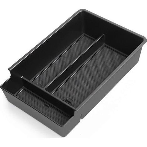 Boîte de rangement en ABS+PVC pour accoudoir de console centrale Xpeng G6 (1/5)