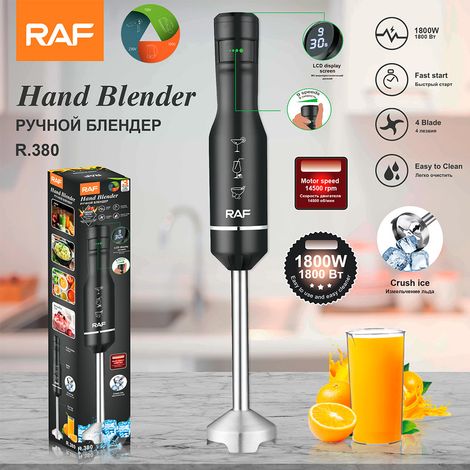 Norme européenne - Mixeur portable pour la cuisine - Mixeur électrique portatif en acier inoxydable (1/5)