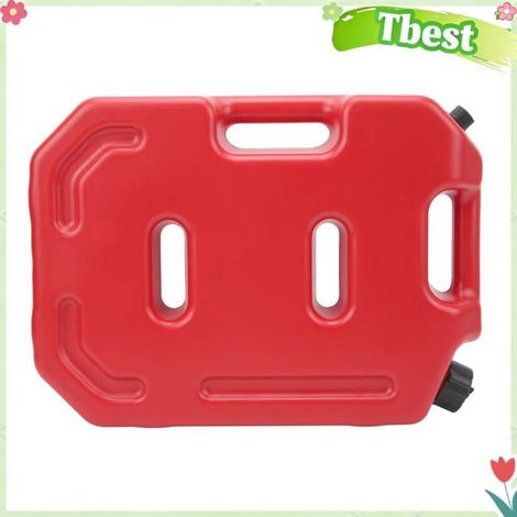 Tbest Bidon de stockage d'essence Bidon d'essence 2.6 gallons ou 10L SUV réservoir d'essence de auto d'essence Sans support (1/5)